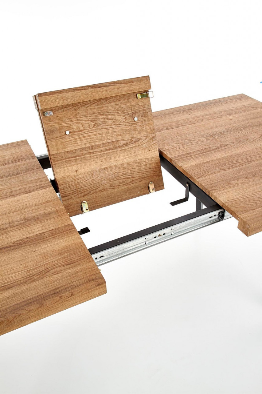 Poze Set masa extensibila Berlin L160-220 cm + 4 scaune K336 ratan natural