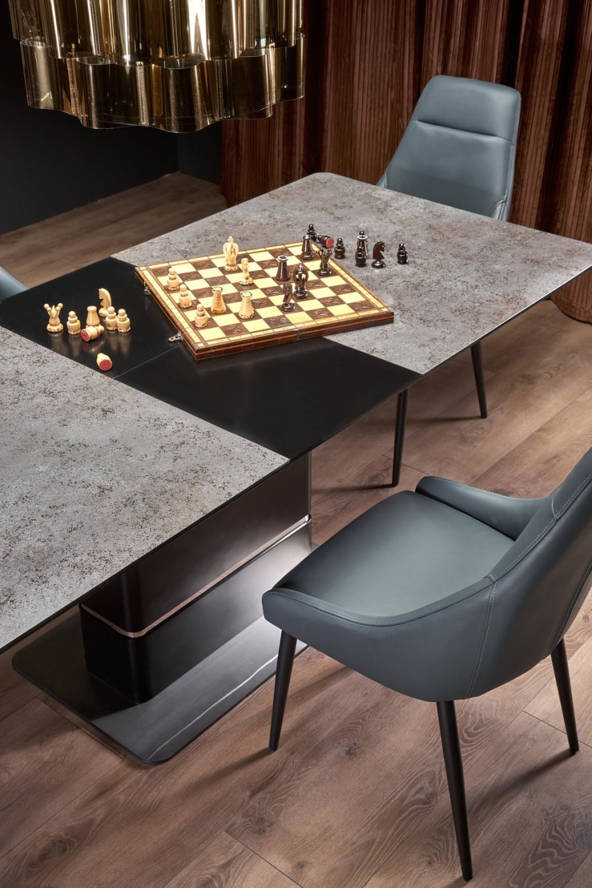 Poze Set masa extensibila Martin L160-200 cm + 4 scaune K465 gri