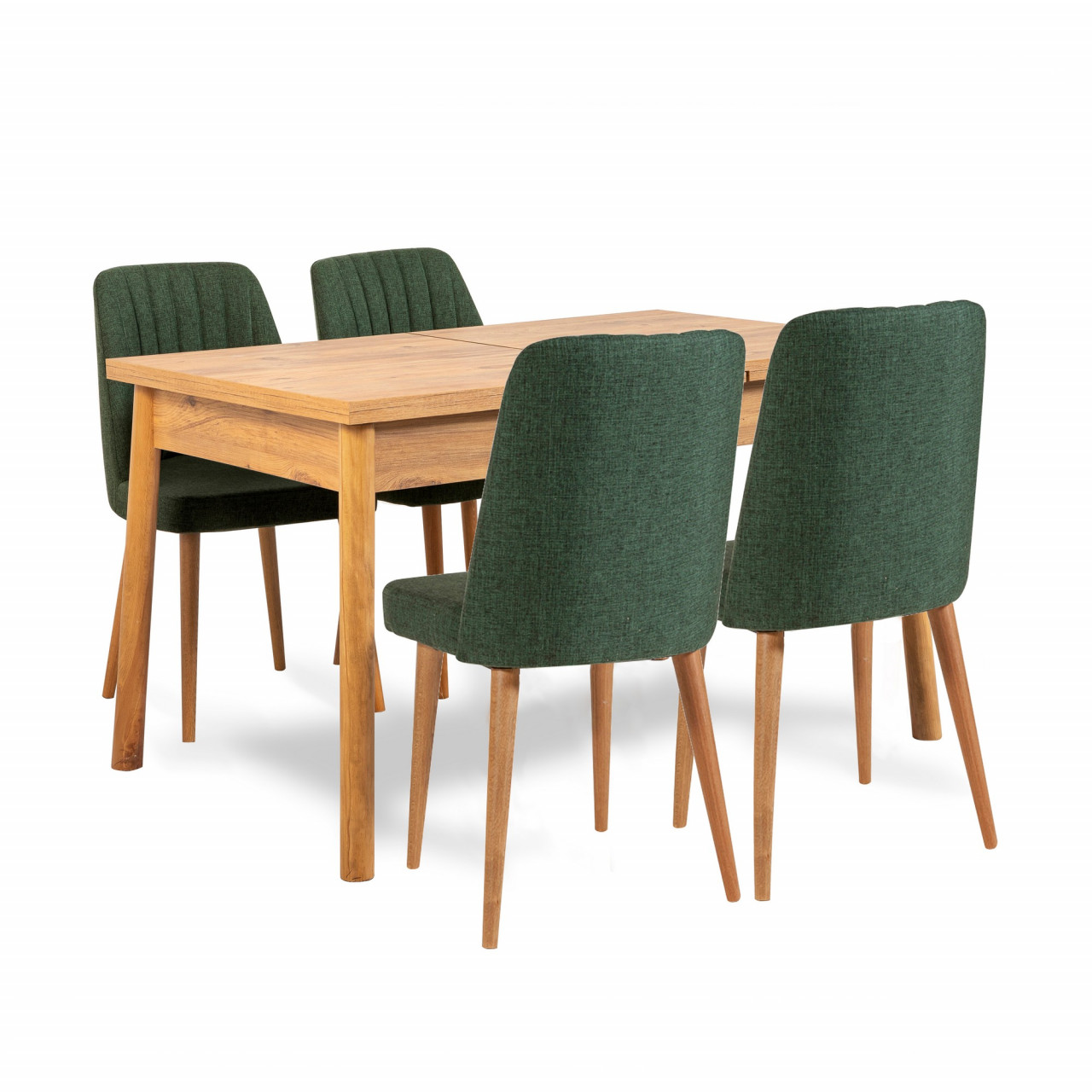 Poze Set masa extensibila si scaune (6 piese) Santiago Atlantic Green