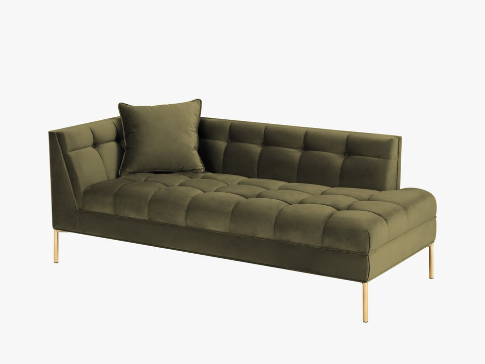 Poze Sezlong Karoo catifea L185 cm