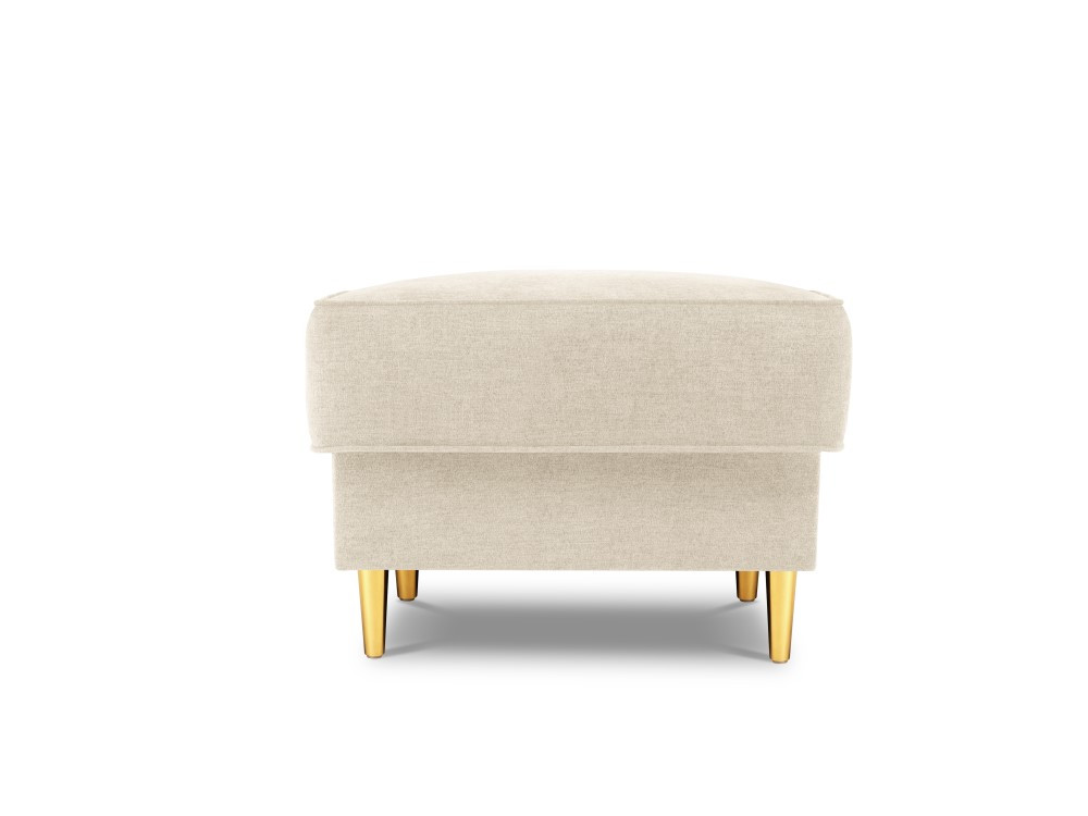 Poze Taburet Fano tapitat picioare gold – L64 x l64 x h44