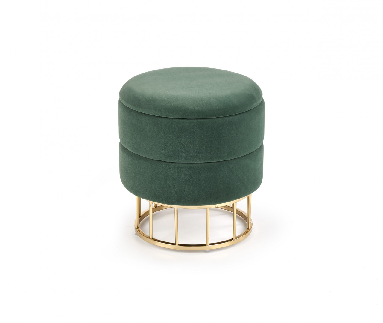 Poze Taburet tapitat Minty Velvet Verde / Gold