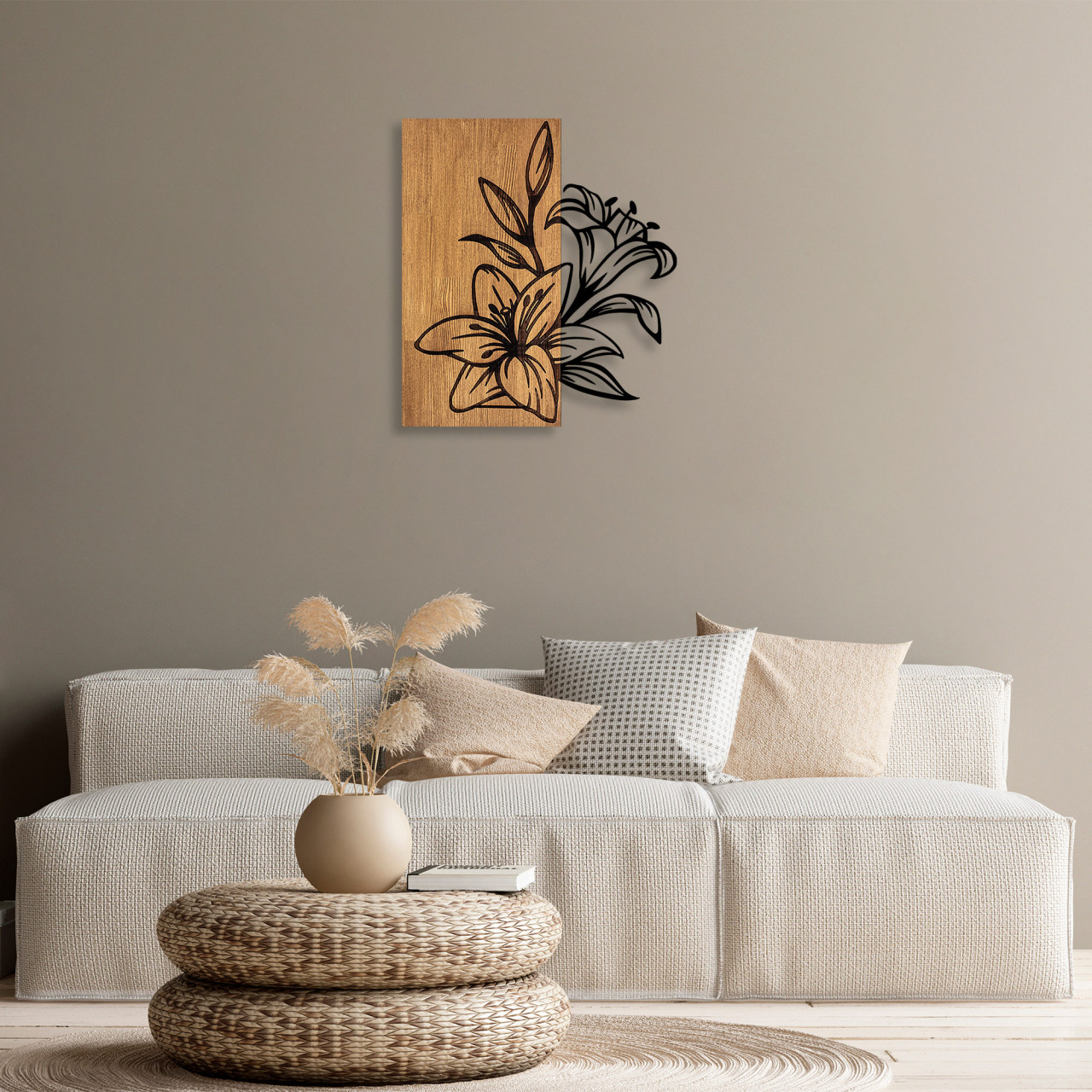 Poze Accesoriu decorativ de perete din lemn MA-280