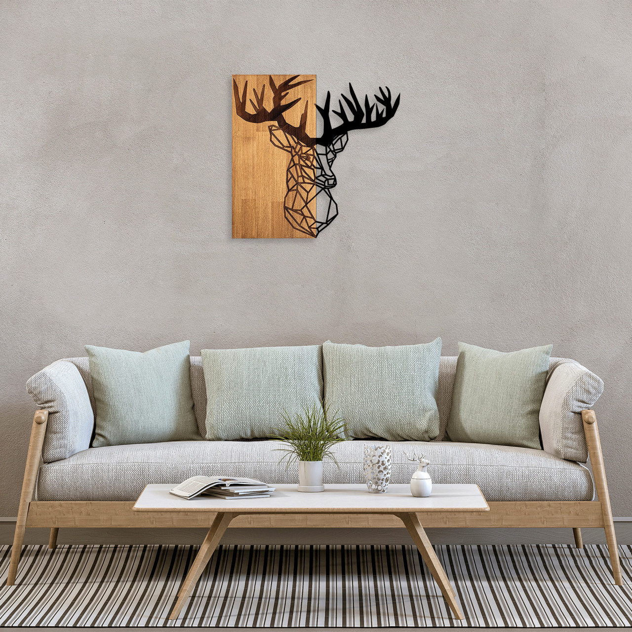 Poze Accesoriu decorativ de perete din lemn MA-285