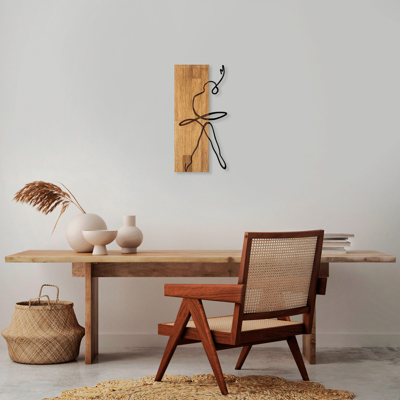Poze Accesoriu decorativ de perete din lemn MA-299