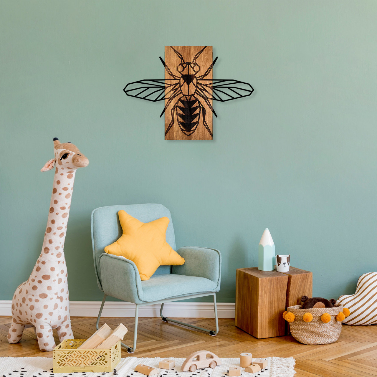 Poze Accesoriu decorativ de perete din lemn MA-308