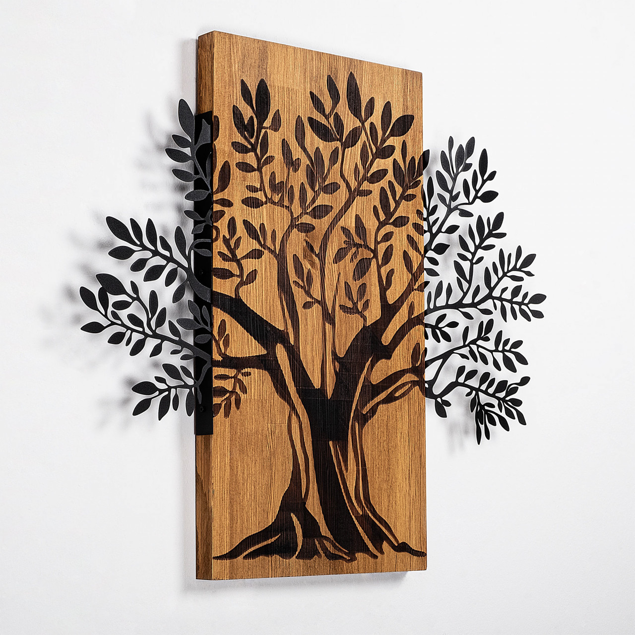 Poze Accesoriu decorativ de perete din lemn Monumental Tree 2
