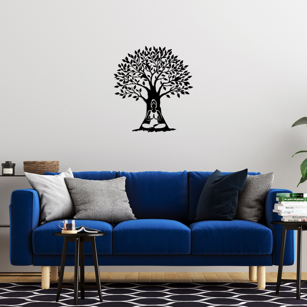 Poze Accesoriu decorativ de perete metalic Yoga 4