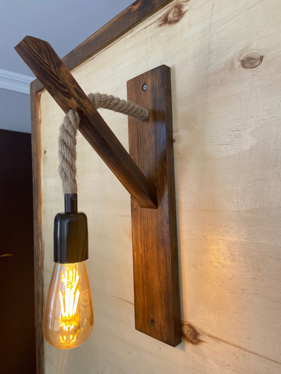 Poze Aplica Ahşap Aplik 18