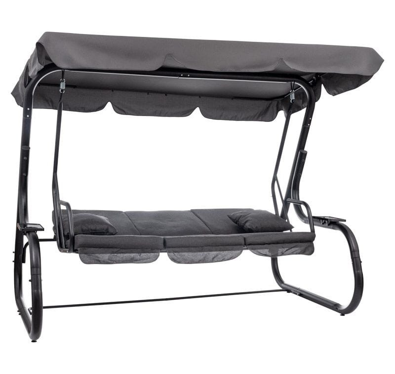 Poze Balansoar de terasa Carpatia gri L222 cm