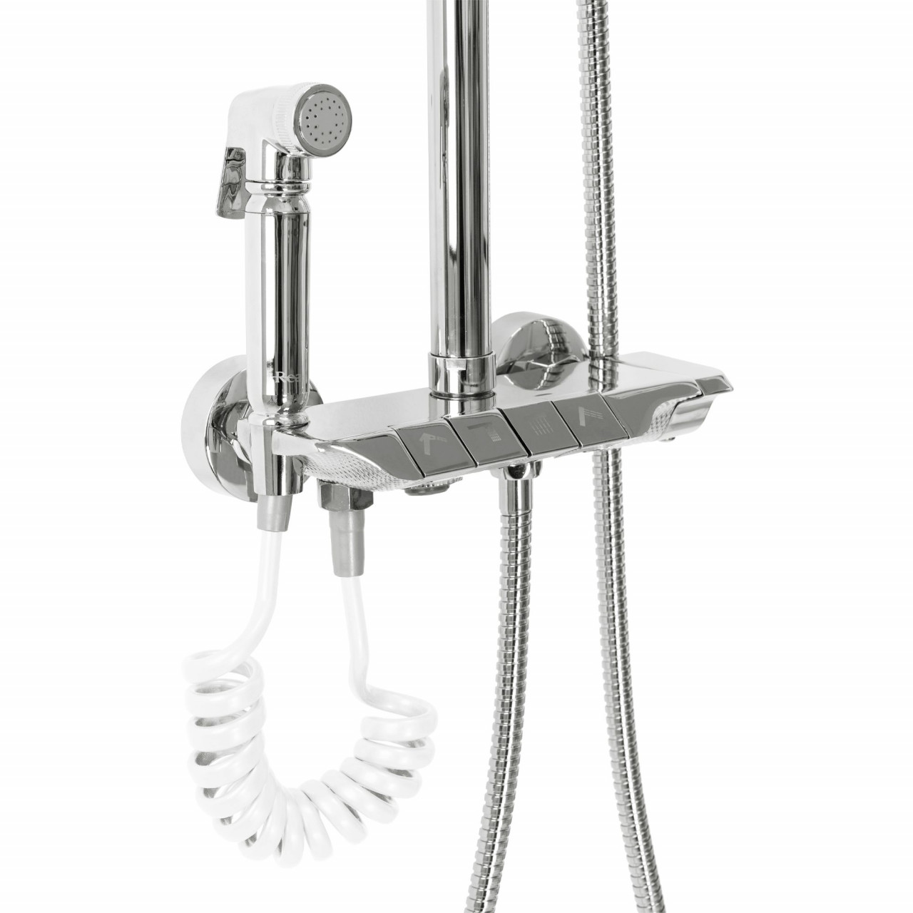 Poze Baterie de dus Max argintie