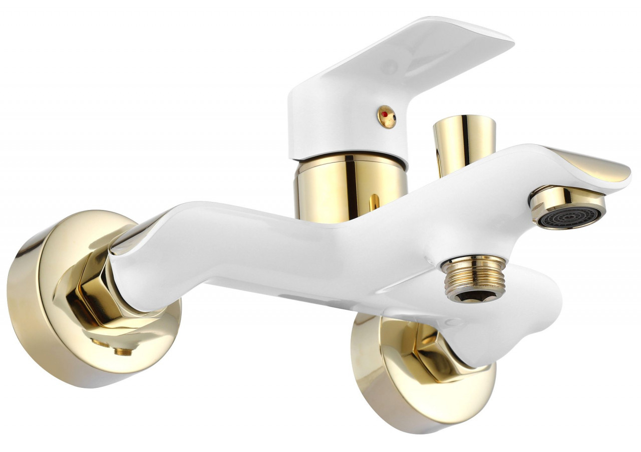 Poze Baterie pentru cada Bloom alb/auriu