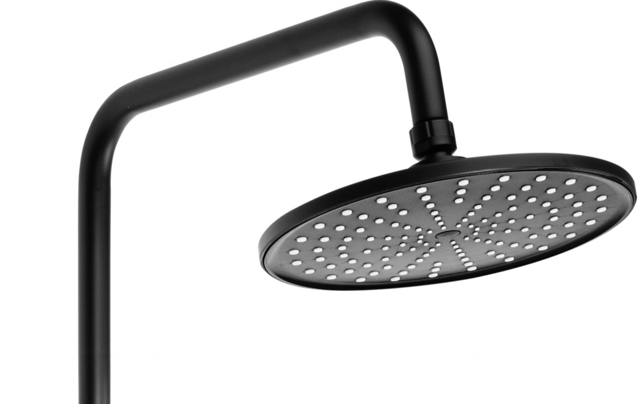 Poze Baterie pentru dus Salton negru mat