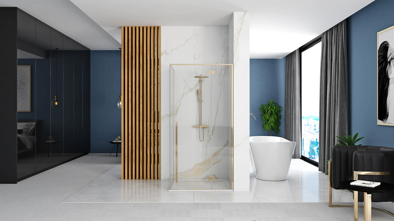 Poze Cabina de dus Fargo aurie 90x120