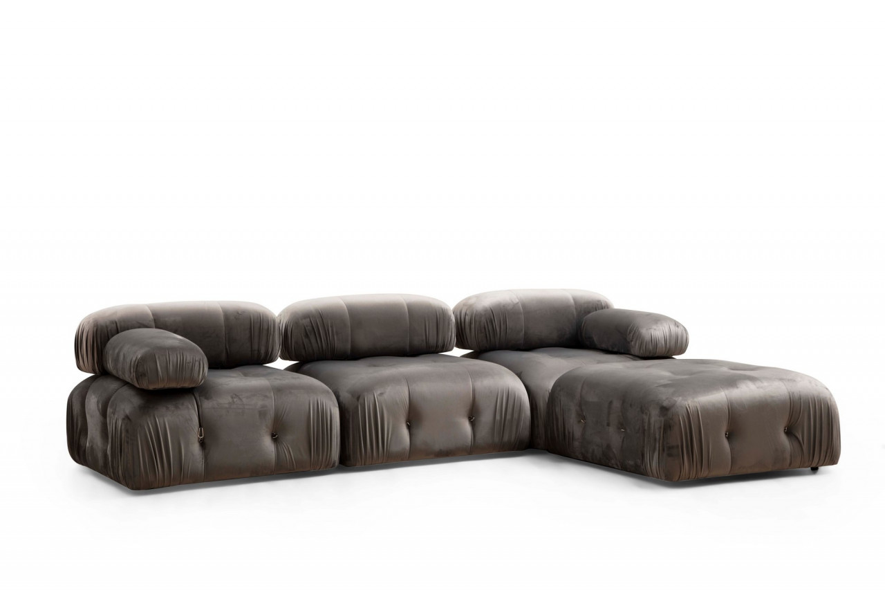 Poze Canapea 1 loc Bubble O1 gri (modul)