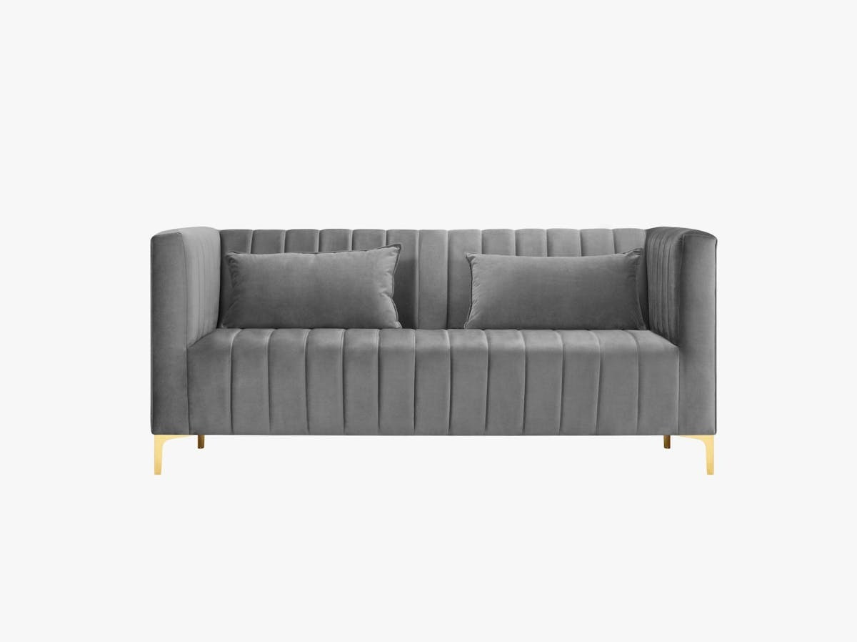 Poze Canapea 2 locuri Annite catifea L160 cm