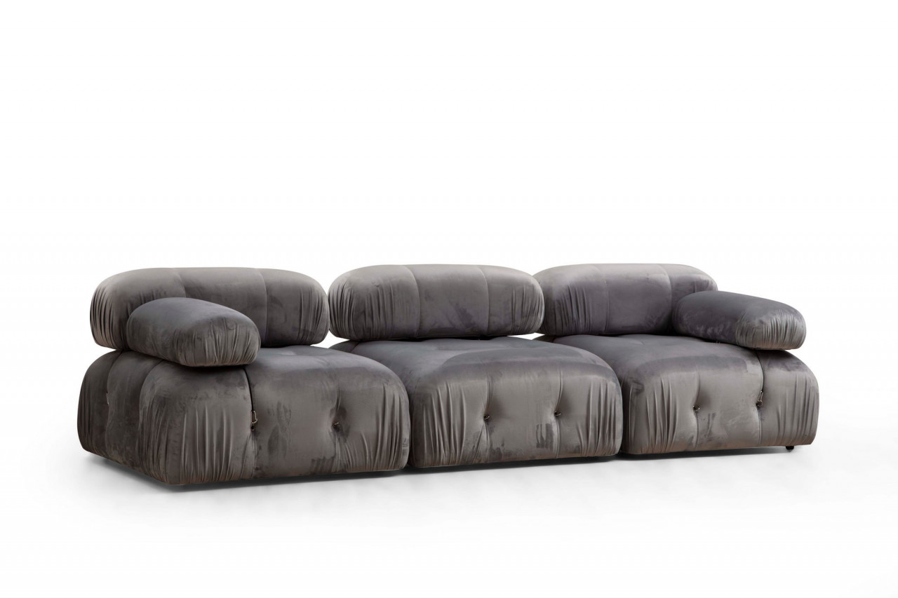 Poze Canapea 3 locuri Bubble gri ( L1-O1-1R)