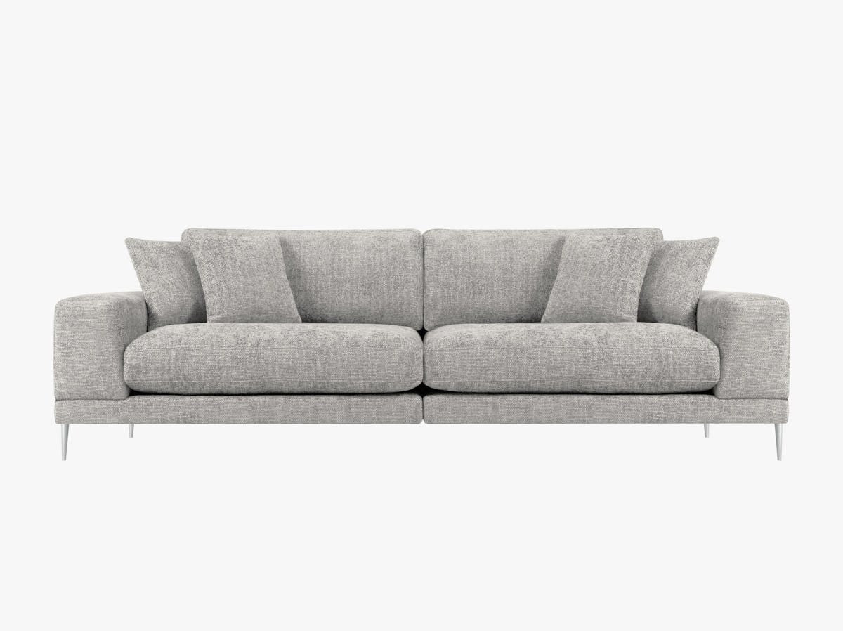 Poze Canapea 4 locuri Jog chenille L286 cm