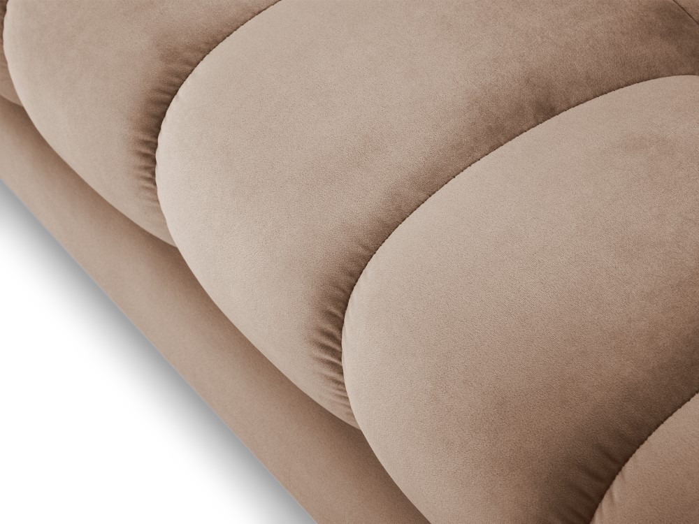 Poze Canapea Bali 2 locuri velvet/picioare negre – L152 x l92 x h75