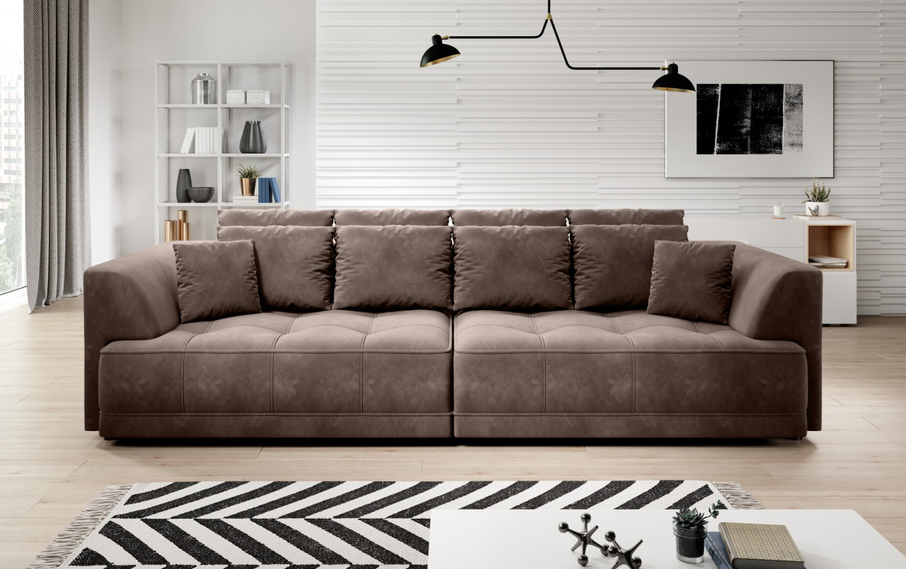 Poze Canapea cu reglaj electric Tiga Bigsofa L302 cm