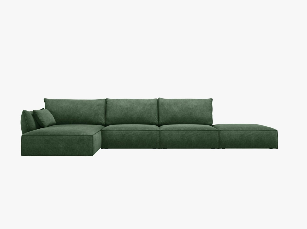 Poze Canapea deschisa 5 locuri Kaelle chenille L364 cm