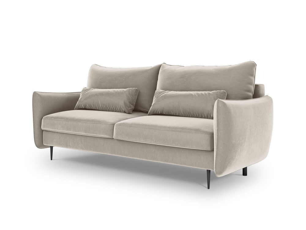 Poze Canapea extenisibila Vermont velvet – L222 x l105 x h90 cm
