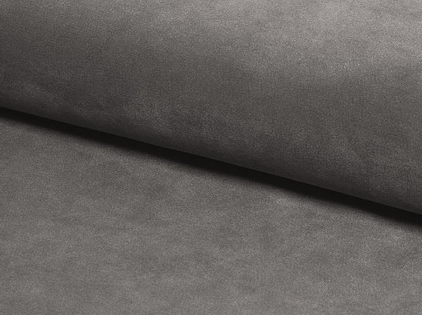 Poze Canapea fixa Elsa velvet gri Blu14/wenge