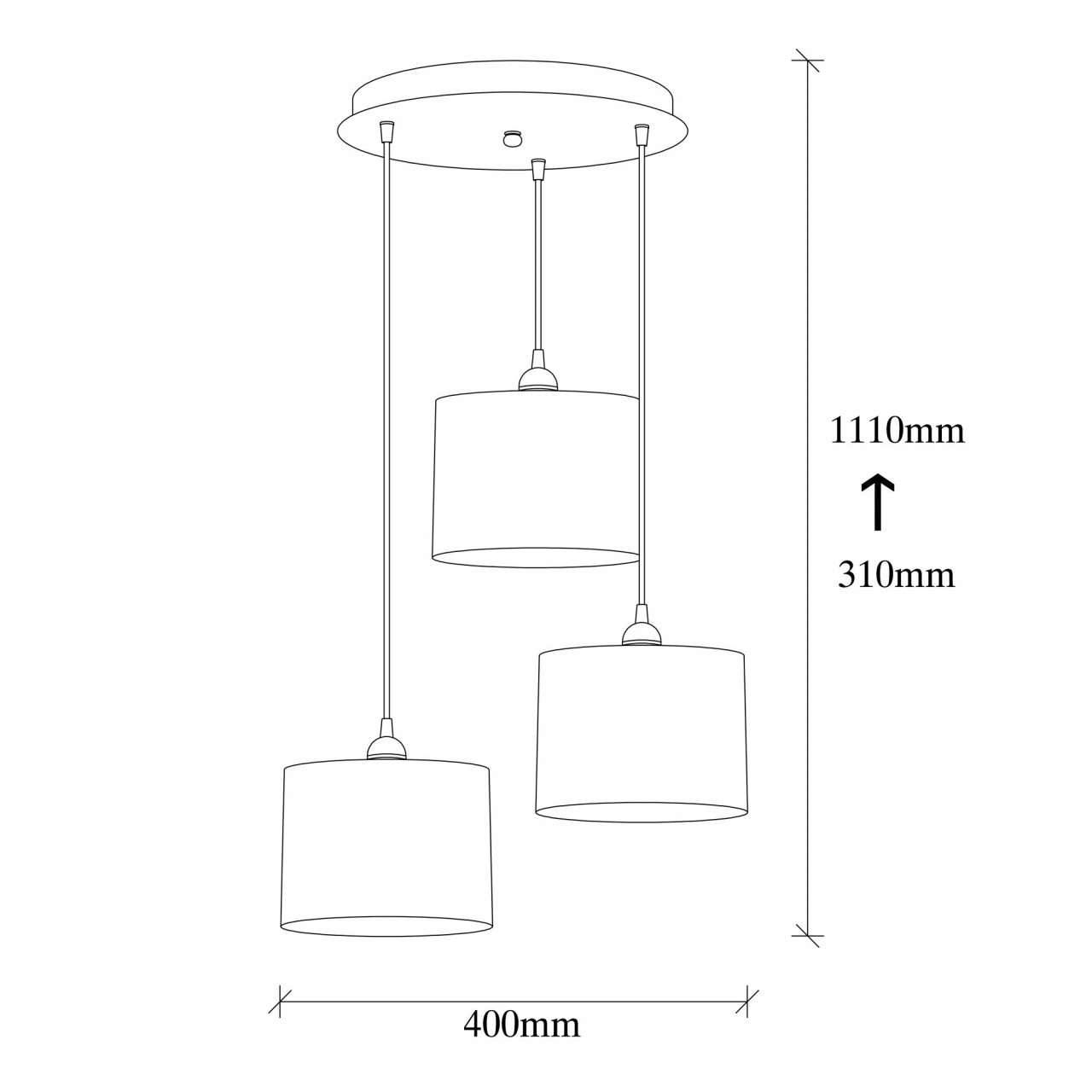 Poze Candelabru Berceste - 195WHITE-S2
