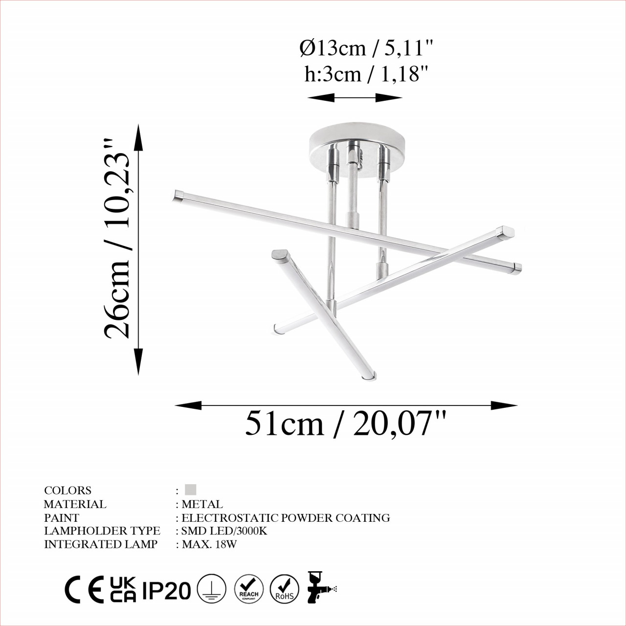 Poze Candelabru Ledflower-13652