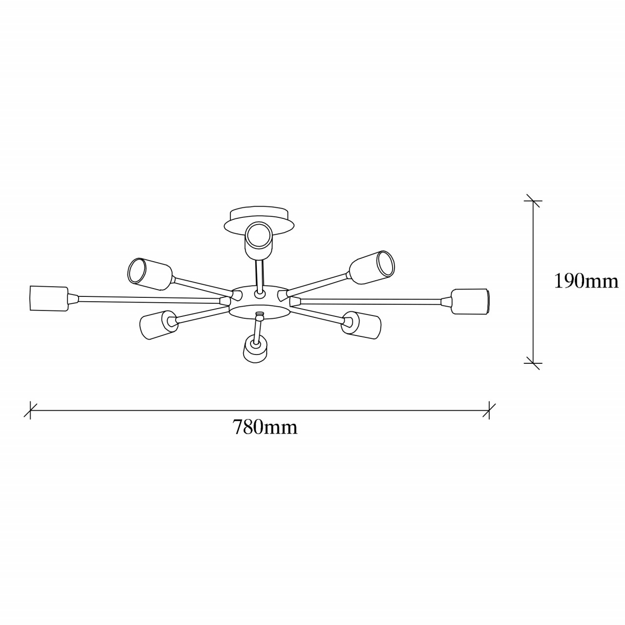 Poze Candelabru Ray - 1131