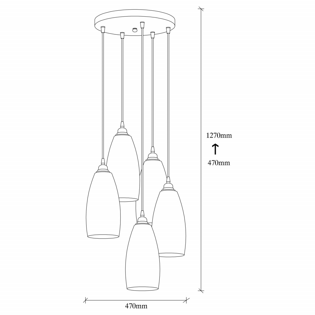 Poze Candelabru Smoked - 042