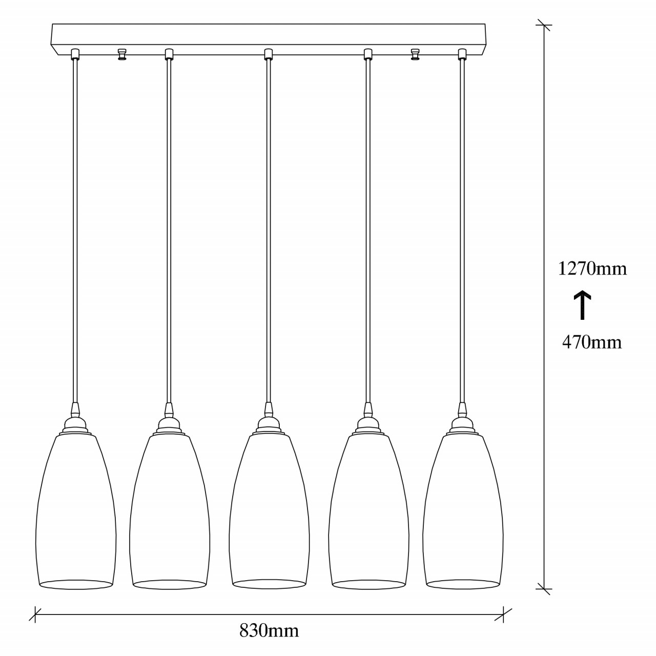Poze Candelabru Smoked - 044