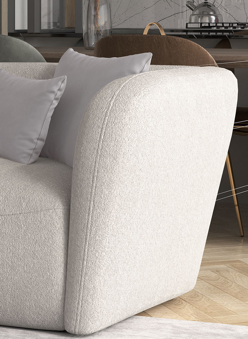 Poze Coltar Candelo L - A70xL280xl218xh75 cm