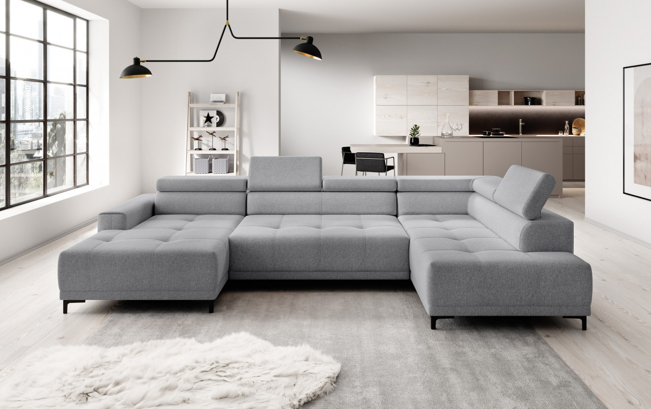 Poze Coltar cu reglaj electric Hugo XL - L353 x l204 x h97 cm