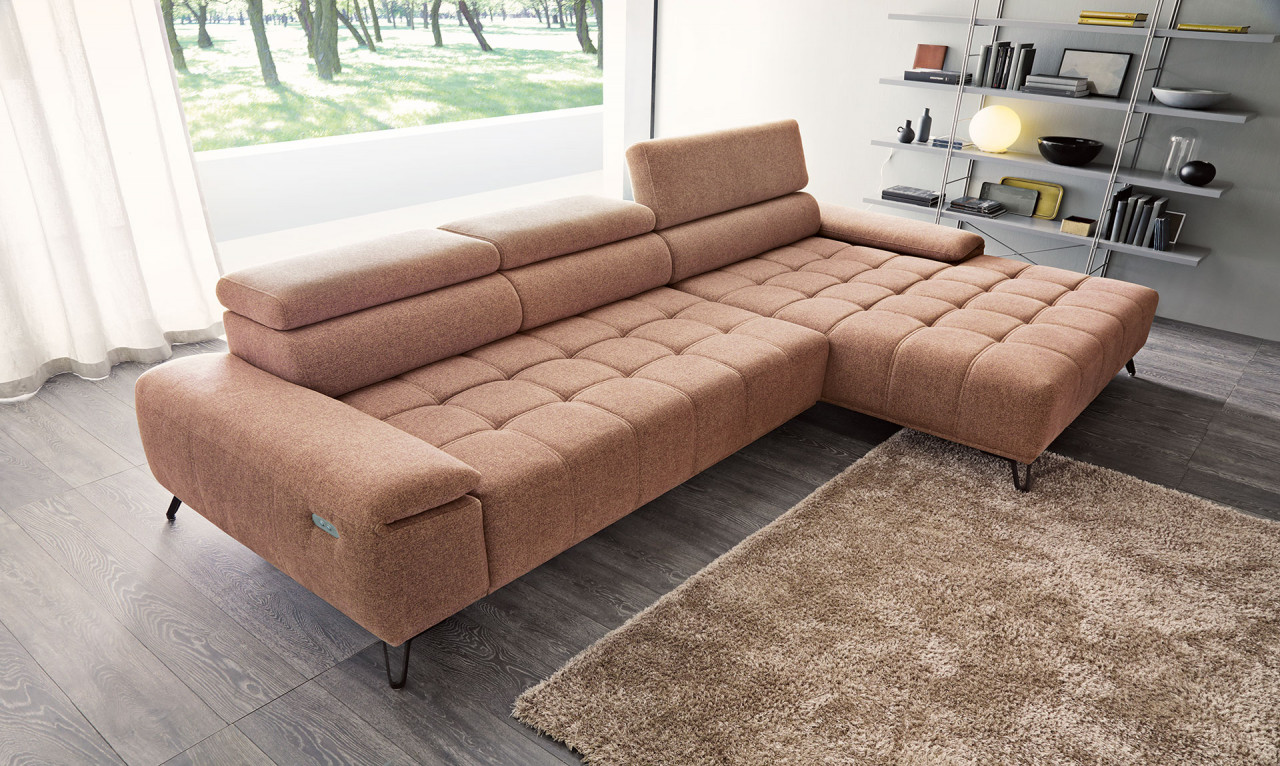 Poze Coltar cu reglaj electric Palladio mini L322 cm