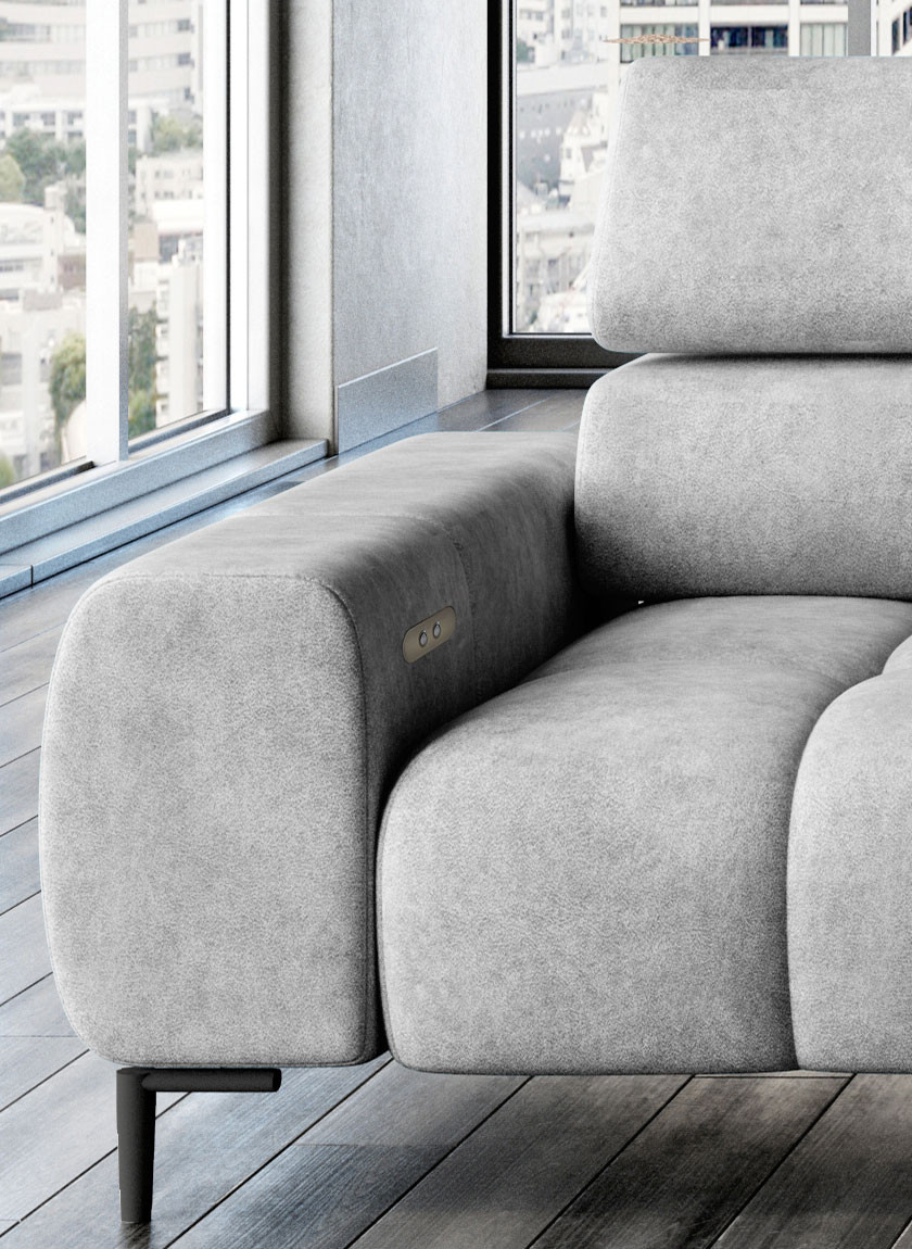 Poze Coltar cu reglaj electric Plaza L - L300 x l216 x h99 cm