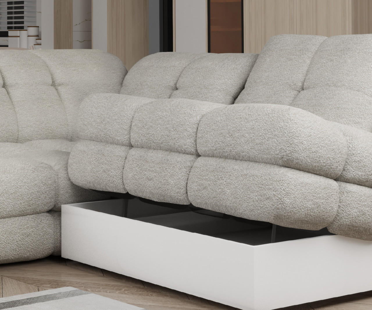 Poze Coltar cu reglaj electric Tollo L L302 cm