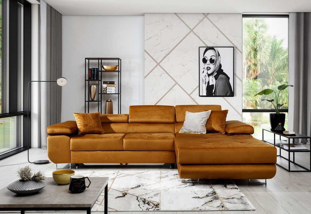 Poze Coltar living extensibil Armando – L280 x l205 x h70 cm