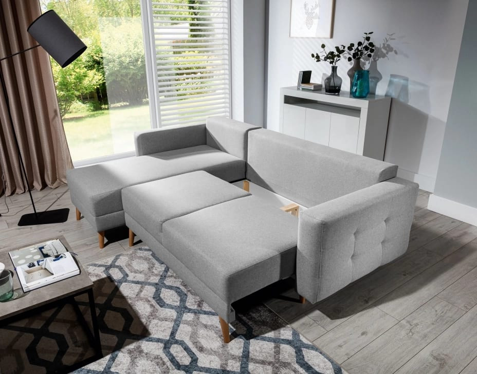 Poze Coltar living extensibil Asgard L – L250 x l162 x h87