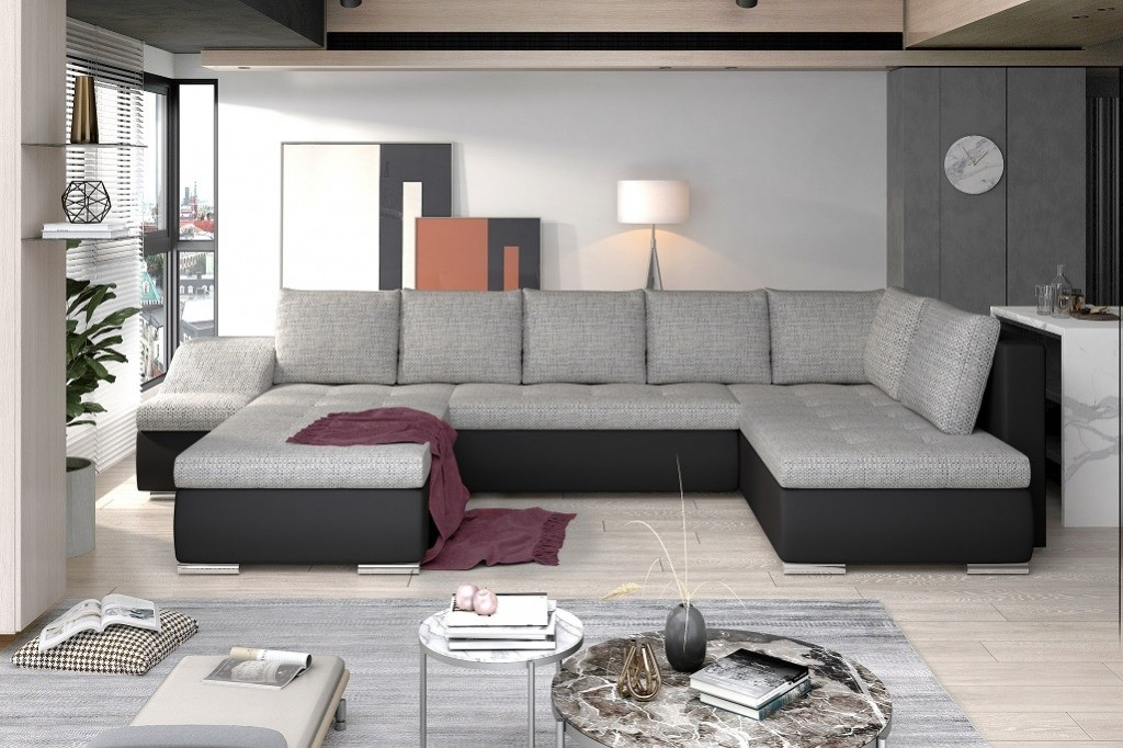 Poze Coltar living extensibil Giovanni – L340 x l200 x h88 cm
