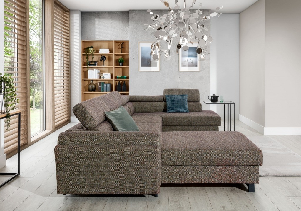 Poze Coltar living extensibil Josette – L370 x l190 x h98 cm