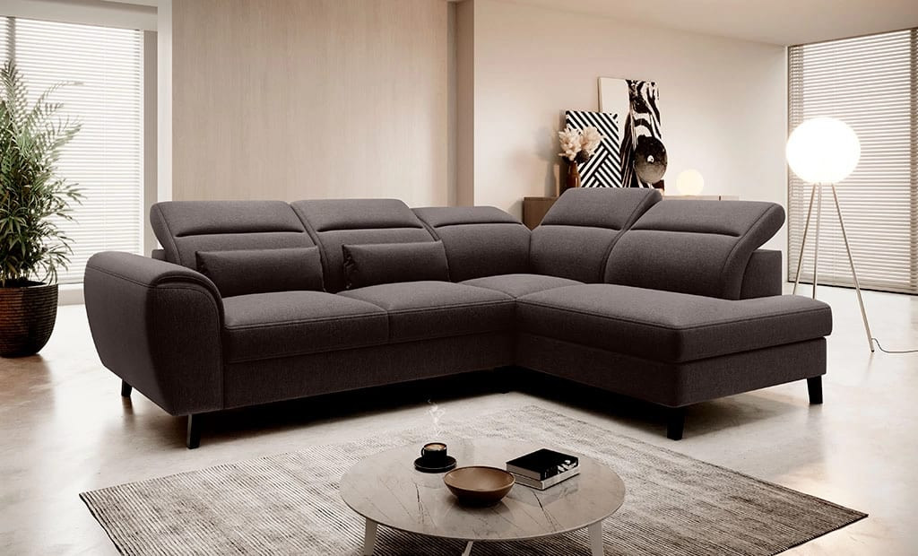 Poze Coltar living extensibil Noble - L255 x l201 x h100