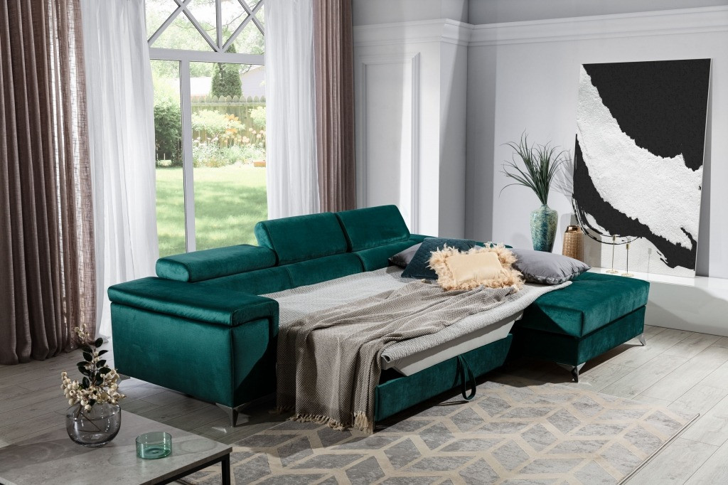 Poze Coltar living extensibil Ricardo – L280 x l205 x h90 cm