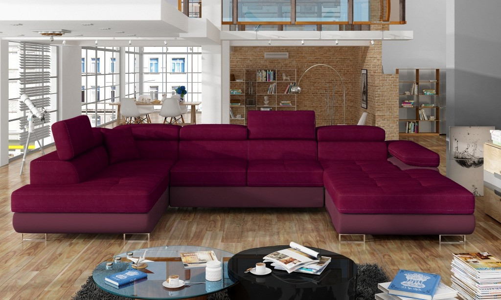 Poze Coltar living extensibil Rodrigo – L345 x l202 x h90 cm