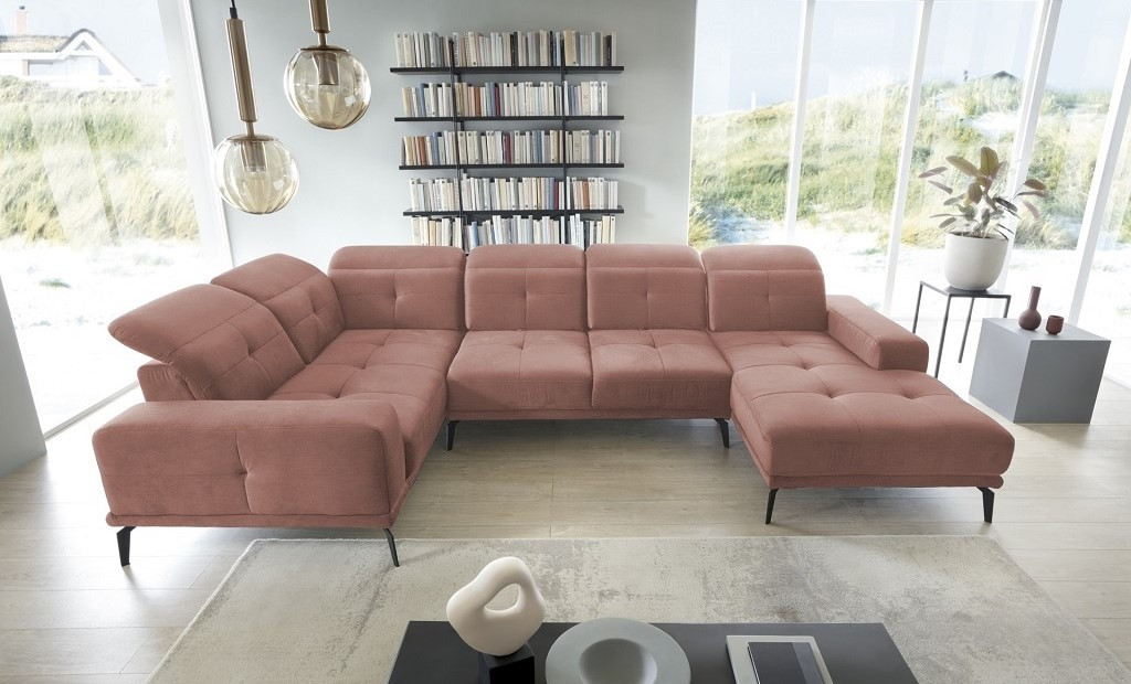 Poze Coltar living fix Neviro – L350 x l201 x h77 cm