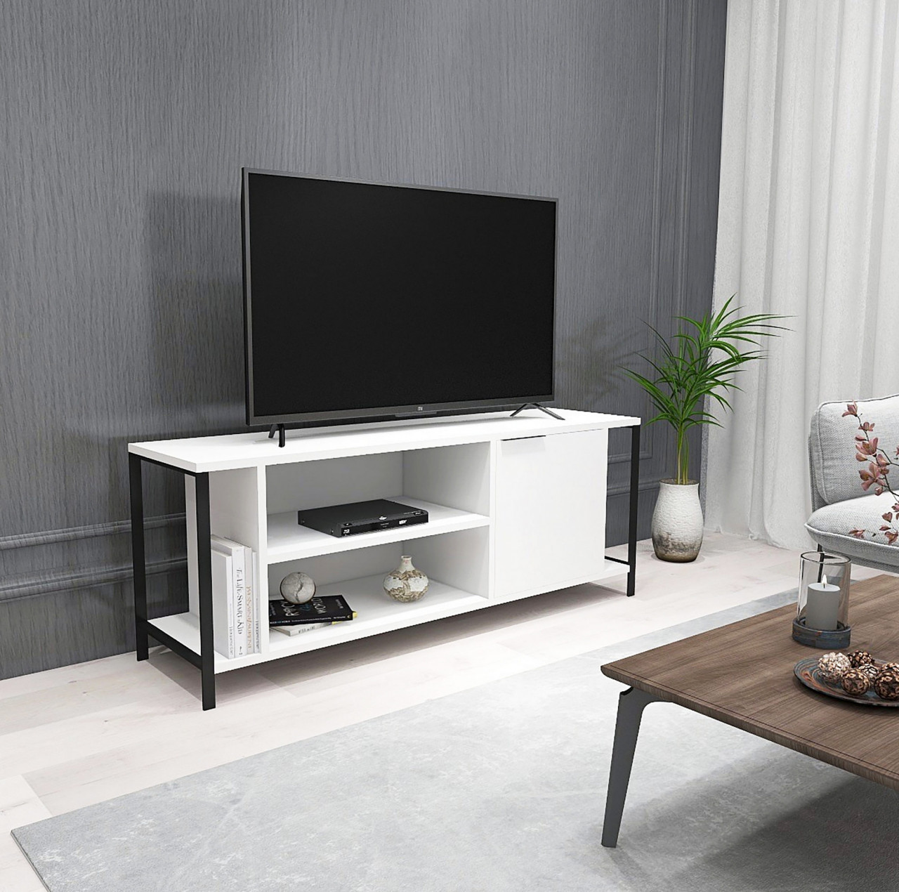 Poze Comoda TV Bond alba