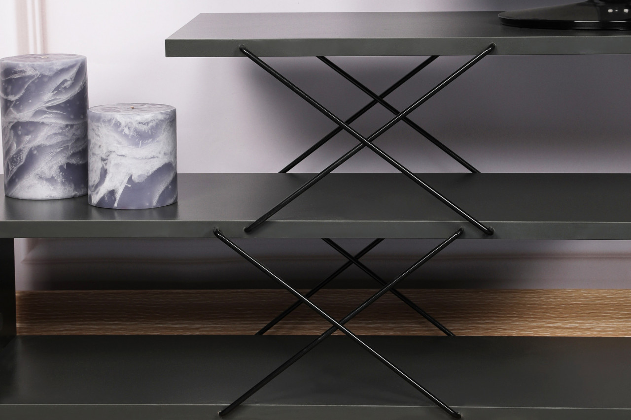 Poze Comoda TV Zigzag antracit