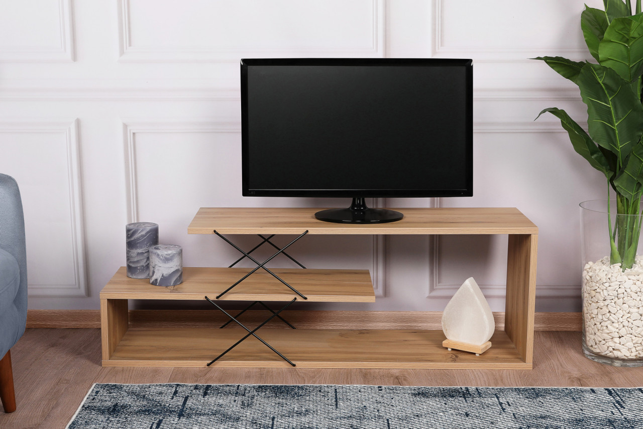 Poze Comoda TV Zigzag stejar