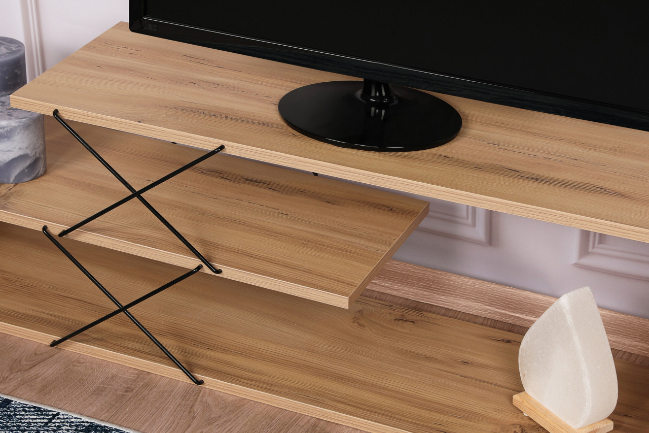Poze Comoda TV Zigzag stejar