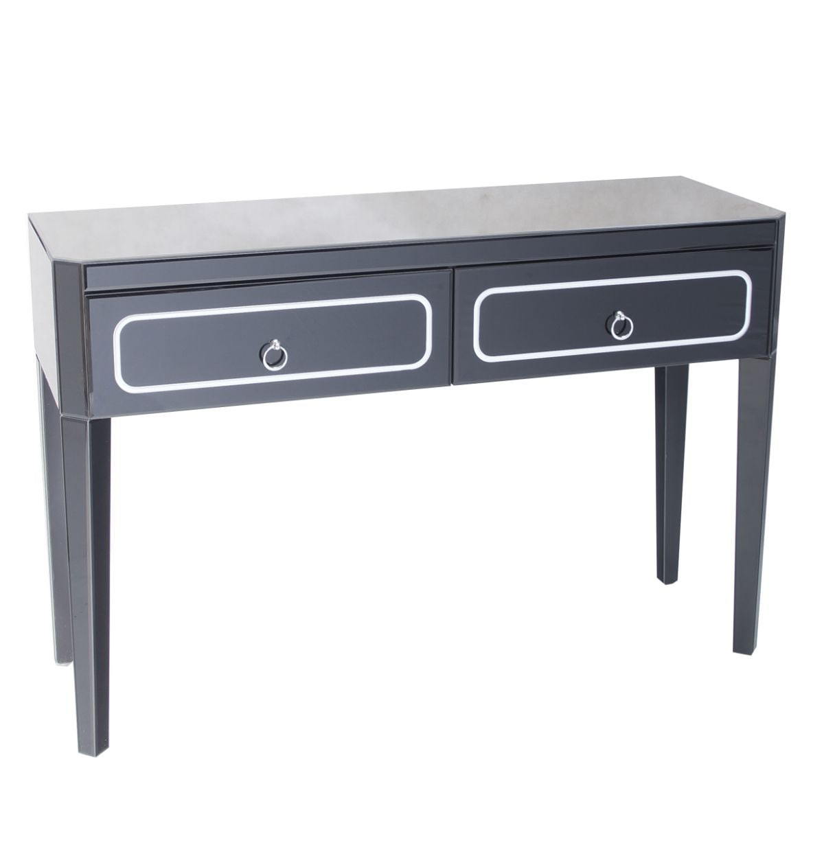 Poze Consola Marina negru/silver – H78 cm